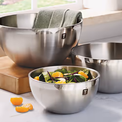 Tramontina Double Wall Stainless Steel Mixing Bowls 3Pack
