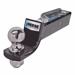 Reese 21536 Drawbar 2 Inch Square and Ballmount Towing 2 Inch Starter Kit  Black