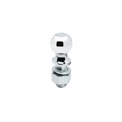Reese 63830 Class IV Hitch Ball - 2 Ball x 1-1/4 Shank x 2-3/4 Shank Length 8 000 lbs. GTW Chrome