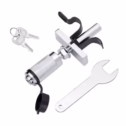 Fulton 63100 Lock-Tite Anti-Rattle Pin with Lock and Wrench - 5/8 for 2 Receivers