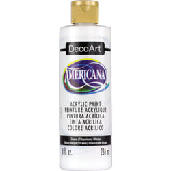 Americana Acrylic Paint 8oz-Snow White
