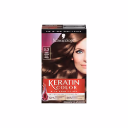 Schwarzkopf Keratin Color Permanent Hair Color Cream, 5.3 Berry Brown