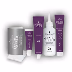 Schwarzkopf Keratin Color Permanent Hair Color Cream  4.0 Cappuccino (Pack of 2)