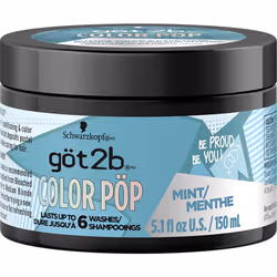 Got2B Color Pop Semi-Permanent Hair Color Mask Mint 5.1 oz