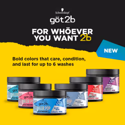 Got2B Color Pop Semi-Permanent Hair Color Mask  Mint  5.1 oz