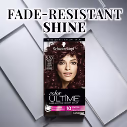 Schwarzkopf Color Ultime Hair Color  5.89 Radiant Plum  1 Application - Permanent Red Hair Dye for Vivid Color Intensity and Fade-Resistant Shine up t