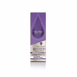 Schwarzkopf Keratin Blonde Anti Brass Purple Mask  1 Application - Hair Dye Treatment Neutralizes Brassiness and Yellow Under ...