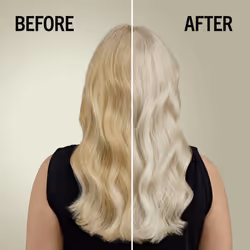 Schwarzkopf Keratin Blonde Anti Brass Purple Mask  1 Application - Hair Dye Treatment Neutralizes Brassiness and Yellow Undertones  Hair Mask Strength