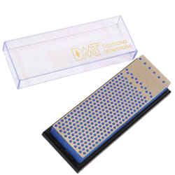 6-in. Machinist Diamond Whetstone in Plastic Box Coarse Knife Sharpener - Blue, N/A