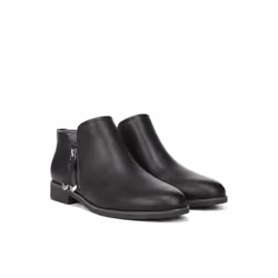 Dr. Scholl's Shoes Women's Astir Booties Ankle Boot  Black Smooth  8