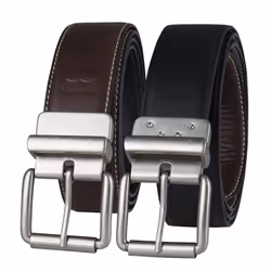 Levi's Men's Reversible Casual Jeans Belt Brown/Black Jones 52