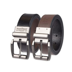 Levi's Men's Reversible Casual Jeans Belt  Black/Brown Laminate  42 (Waist 40)