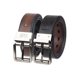 Levi's Boys' Big Kids Belt - School Casual for Jeans with Reversible Strap  Tan/ Black 3  Medium