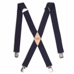 Dickies Men's 1-1/4 Solid Straight Clip Suspender Navy One Size 21DI5100-Navy-One Size