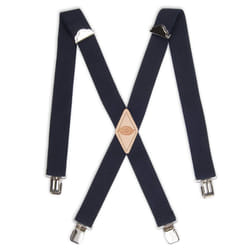 Dickies Men's 1-1/4 Solid Straight Clip Suspender  Navy  One Size  21DI5100-Navy-One Size