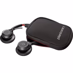 POLY Voyager Focus UC B825-M Headset Wireless Head-band Office/Call center Bluetooth Black