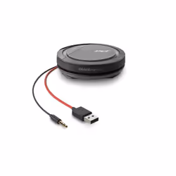 POLY Calisto 5200, Universal, Black, Red, Wired, USB/3.5mm, 3.5 mm, USB Type-A