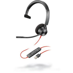 POLY 3310 Headset Wired Head-band Calls/Music USB Type-A Black
