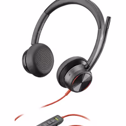 POLY Blackwire 8225 Headset Wired Head-band Office/Call center USB Type-A Black