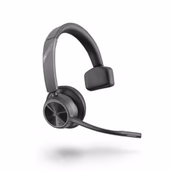 POLY VOYAGER 4310 UC, Wireless, Office/Call center, 122 g, Headset, Black