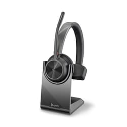 POLY Voyager 4310 UC Headset Wireless Head-band Office/Call center USB Type-A Bluetooth Charging stand Black