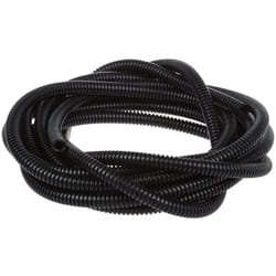 10mm OD Flexible Plastic Wiring Corrugated Bellow Tube Hose 5M