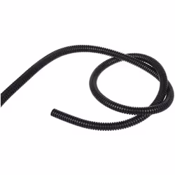10mm OD Flexible Plastic Wiring Corrugated Bellow Tube Hose 5M
