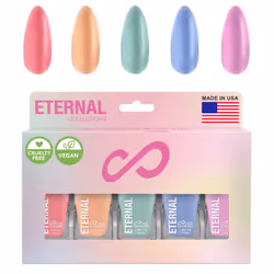 Eternal Pastel Nail Polish Sets for Women (CANDY PASTELS) - Pastel Nail Polish Set for Girls - Long Lasting & Quick Dry Nail  ...