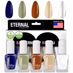 Eternal Nail Polish Set for Women (PLANET EARTH) - Nail Polish Set for Girls - Long Lasting & Quick Dry Nail Polish Kit for H ...