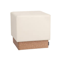 Seville Classics Cushioned Fabric Ottoman Hidden Storage Chest Footrest Chair  Padded Seat for Bedroom  Dorm  Loft  Living Room  Entryway  Hallway  Co