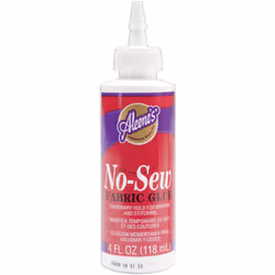 Aleene's No-Sew Fabric Glue-4oz