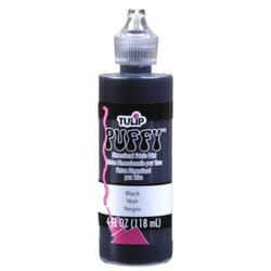 TULIP Puff Paint Puffy Black 4 Fl Oz (Pack of 1)