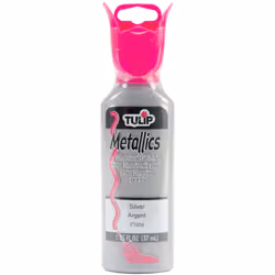 Tulip Dimensional Fabric Paint 1.25oz-Metallics - Silver