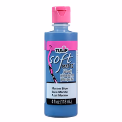 TULIP Soft Paint 26537 Sfp 4Oz Matte Marine Blue 4 Fl Oz (Pack of 1)