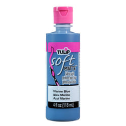 TULIP Soft Paint 26537 Sfp 4Oz Matte Marine Blue  4 Fl Oz (Pack of 1)