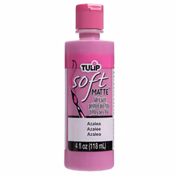 TULIP Soft Paint 26547 Sfp 4Oz Matte Azalea  4 Ounces  4 Fl Oz