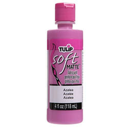 TULIP Soft Paint 26547 Sfp 4Oz Matte Azalea  4 Ounces  4 Fl Oz