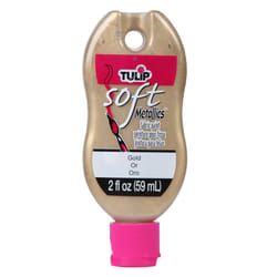 Tulip Soft Matte Fabric Paint 2oz-Metallic Gold