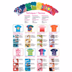 Tulip One-Step Tie-Dye Kit Extra Large Block Party 16 oz Easy Squeeze Bottles  All-in-1 Kit for Group Activity Tie-Dye  6  Vibrant Colors