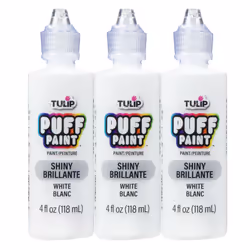 Tulip Dimensional Fabric Paint Slick White 4 Fl Oz Pack of 31