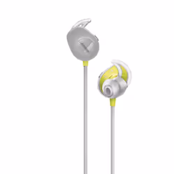 Bose SoundSport Headphones Wireless In-ear Sports Bluetooth Grey, White, Yellow