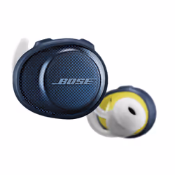 Bose SoundSport Free, True Wireless Stereo (TWS), Sports, Headset, Blue, White, Yellow