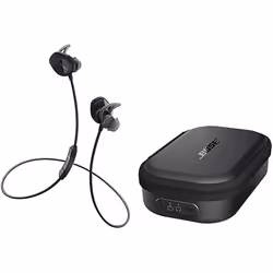 Bose SoundSport Wireless Bundle, Wireless, 23 g, Headset, Black