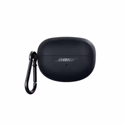 Bose Ultra Open Earbuds Silicone Case Cover, Charging case, Aluminium, Silicone, Black