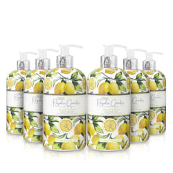 Royale Garden Limited Edition Lemon & Basil Hand Wash, 500 ml (Pack of 6) - Vegan Friendly