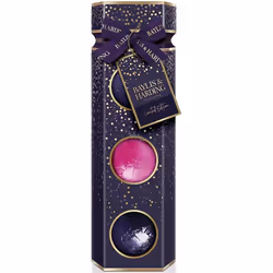 Baylis & Harding Mulberry Fizz Luxury Bath Bomb Fizzer Trio Gift Set
