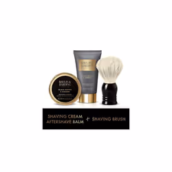 Signature Men's Black Pepper & Ginseng Luxury Shave Gift Set - Vegan Friendly