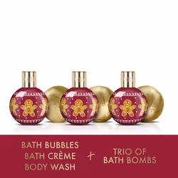 The Fuzzy Duck Winter Wonderland Luxury Bath Treats Selection Gift Set (Pack of 1) - Vegan Friendly