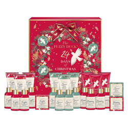 The Fuzzy Duck Winter Wonderland Luxury Advent Calendar Gift Set - Vegan Friendly (Pack of 1)