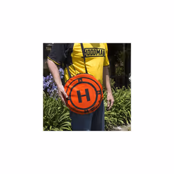 Hoodman Drone Landing Pad fits dji mini 3 pro, dji mini 2, dji mavic 3, 3-Foot Diameter, Durable, Weighted-No Stakes Required-high visibility-orange/